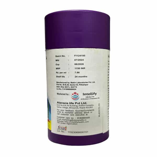 O'brain Fish Oil Mango & Peach Flavour Emulsion 150 Ml