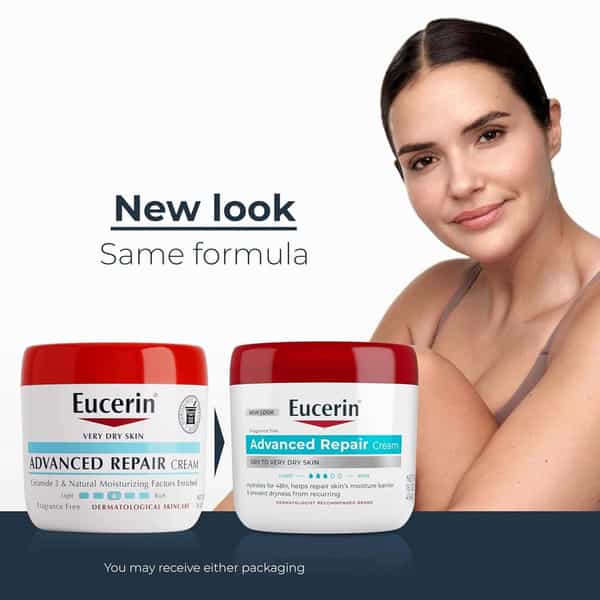Eucerin Advanced Repair Cream Adults Dry To Very Dry Skin 454 G