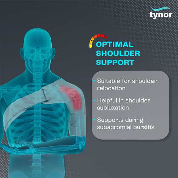 Tynor Shoulder Support (Neo) Grey Xxl 1 Unit