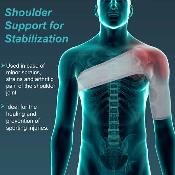 Tynor Shoulder Support (Neo) Grey Xxl 1 Unit