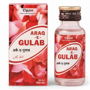 Cipzer Araq-e-gulab 100ml | Premium Rose Water For Skin Hydration| Toning & Anti-aging