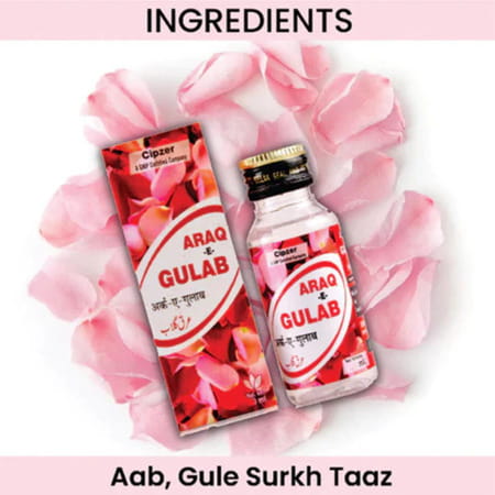 Cipzer Araq-E-Gulab 100Ml | Premium Rose Water For Skin Hydration| Toning & Anti-Aging
