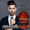 Newish Hair Wax Men Strong Hold 100Gm (Pack Of 2)