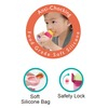 Buddsbuddy Bpa Free 2 Stage Baby Fruit & Food Nibbler Infant Baby - Pink