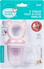 Buddsbuddy Bpa Free 2 Stage Baby Fruit & Food Nibbler Infant Baby - Pink