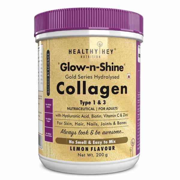Healthyhey Nutrition Gold Collagen Lemon 200 Gm