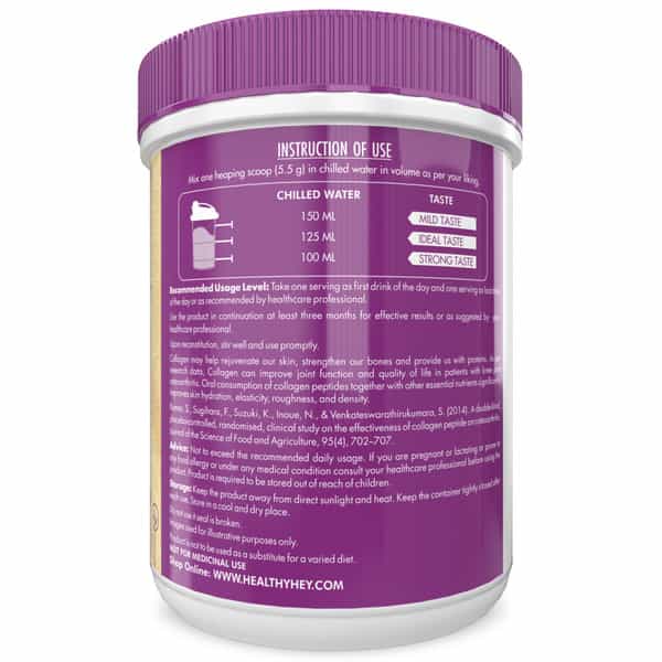 Healthyhey Nutrition Gold Collagen Lemon 200 Gm