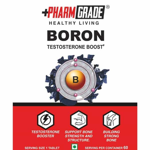 Pharmgrade Healthy Living Boron 60Tabs Red Series