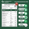 Carbamide Forte Calcium Magnesium Zinc + Vitamin D3 + K2 120 Tablets