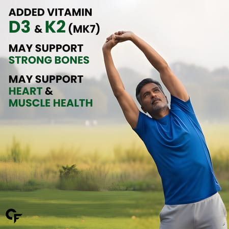 Carbamide Forte Calcium Magnesium Zinc + Vitamin D3 + K2 120 Tablets