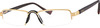 Klar Eye Half Rim Rectangle Reading Glasses Men And Women +0.75 To +3.50 +2.75 Power Yellow Gold