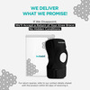 Truhabit Hinged Knee Brace For Knee Pain | Open Patella Knee Support | Universal Size (1 Unit)
