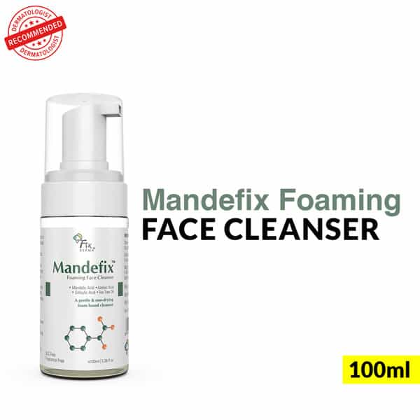 Fixderma Mandefix Foaming Cleanser With 2% Salicylic Acid - 100Ml