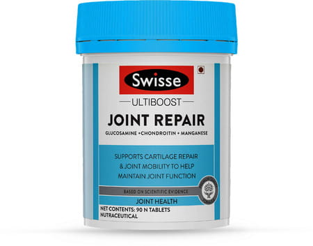 Swisse Ultiboost Joint Repair Supplement With Glucosamine Chondroitin & Manganese - 90 Tablets