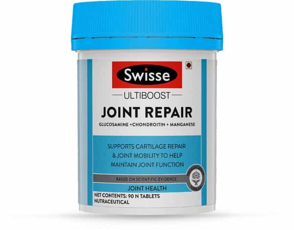 Swisse Ultiboost Joint Repair Supplement With Glucosamine Chondroitin & Manganese - 90 Tablets