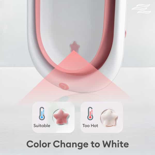 R For Rabbit Bubble Double Aqua Baby Bath Tub - Pink