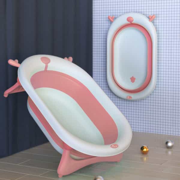 R For Rabbit Bubble Double Aqua Baby Bath Tub - Pink