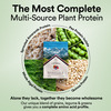 Wellbeing Nutrition Organic Vegan Plant Powder | 22g Protein | 5g Bcaa | Canadian Mixed Berry 500gm