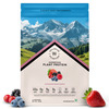 Wellbeing Nutrition Organic Vegan Plant Powder | 22g Protein | 5g Bcaa | Canadian Mixed Berry 500gm