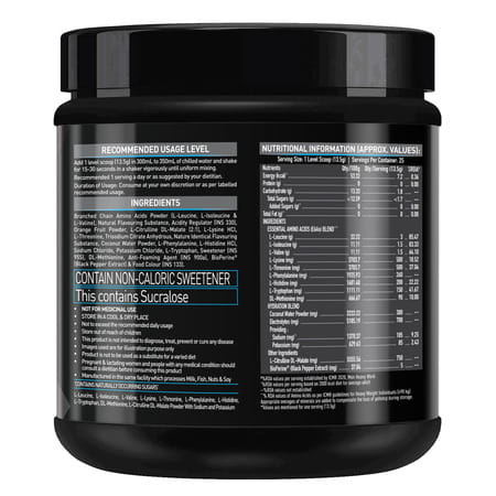 Muscleblaze Eaa 8000 Powder (Blue Cola | 340G | 25 Servings) | 8000Mg Eaas Blend