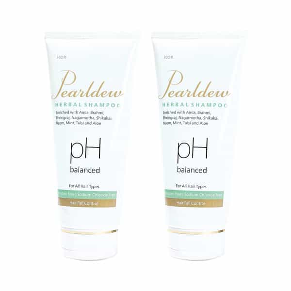 Pearldew Herbal Shampoo 100 Ml | Reduces Hair Fall | Dandruff & Tangled Hair (Pack Of 4)