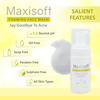 Maxisoft Foaming Face Wash | For All Skin Types | Ph 5.5 | Bottle | 100 Ml | Pack Of 3