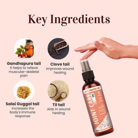 Sunova Joint - For Healthy Bone & Joint Support - 60 Capsules (Pack Of 1)