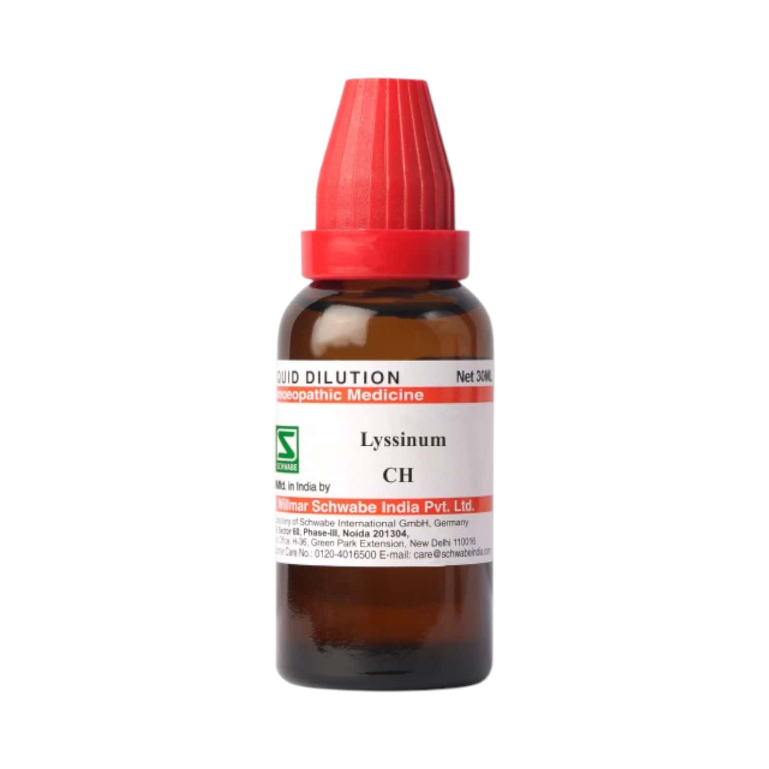 Dr. Willmar Schwabe India Lyssin 30ch 30ml