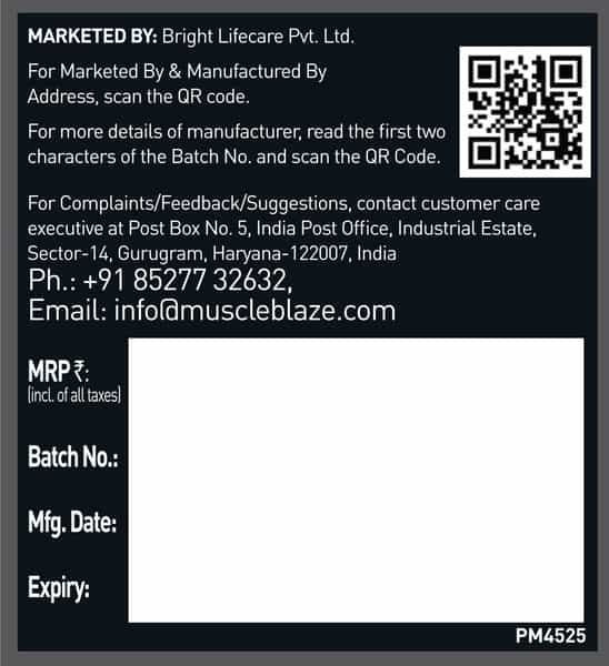 Muscleblaze Creatine Monohydrate Creamp With Creabsorb (Citrus Blast | 120G | 30 Servings)