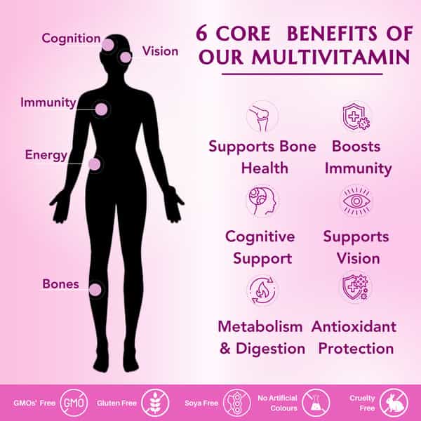 Wishnew Wellness Beauty Collagen Arctic Blueberry + Daily Ritual Multivitamin Women 50+