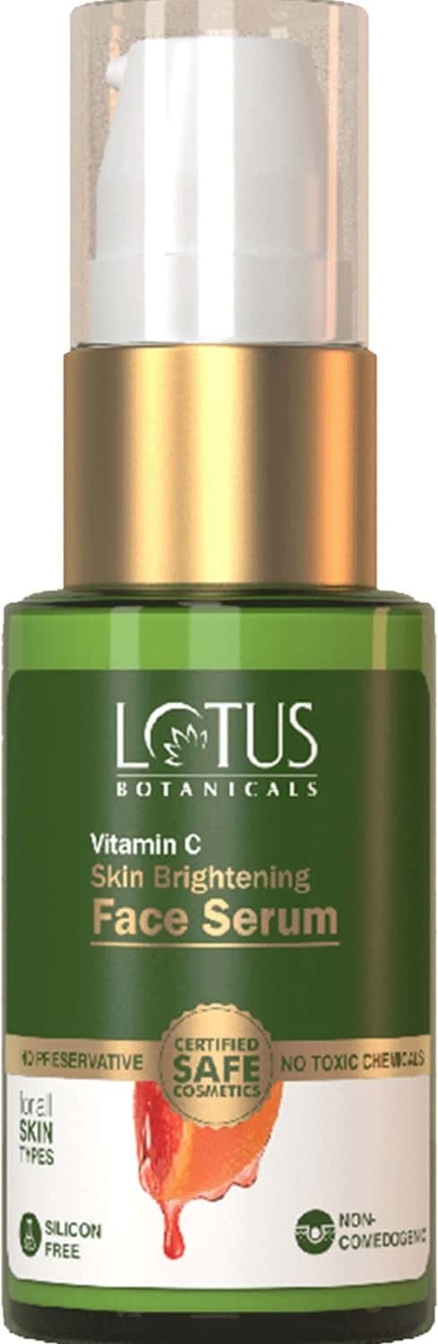 Lotus Botanicals Skin Brightening Face Serum Vitamin C Recovers And Repairs Dull Skin- 30 G