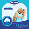 Liberty Eco Adult Diapers - Large - 10 Units