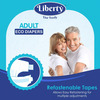 Liberty Eco Adult Diapers - Large - 10 Units