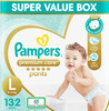 Pampers Premium Care Super Value Box Pack Large (Pack Of 132)