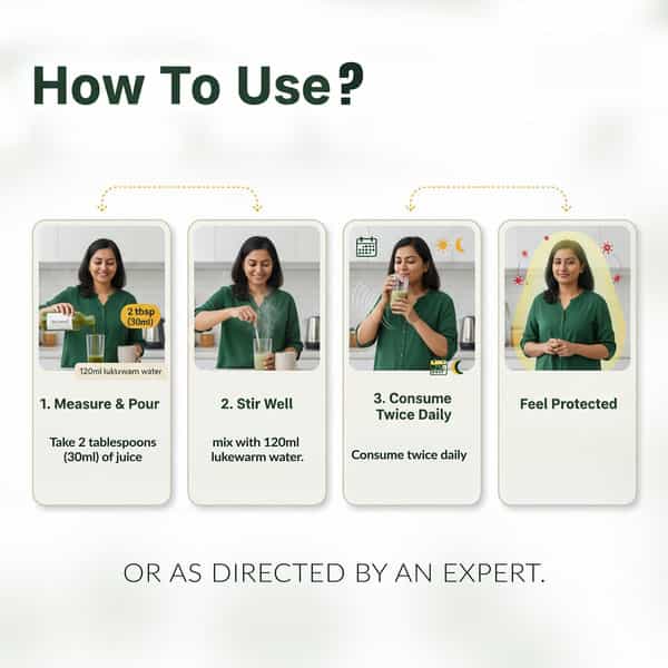 Jeena Sikho Immuno Care Juice | Naturally Boosts Immunity And Digestive Health - 750Ml (Pack Of 3)