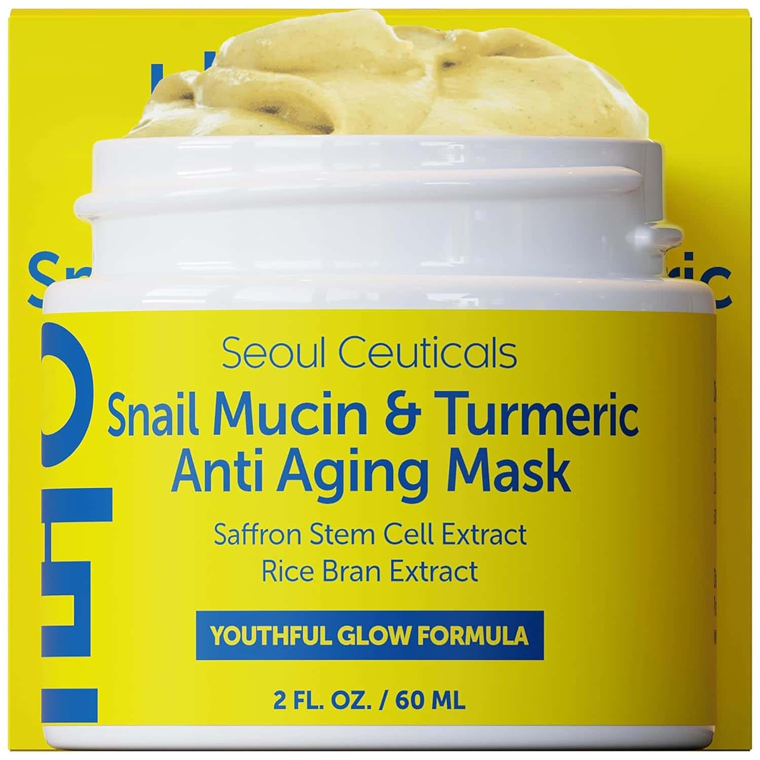 Seoul Ceuticals Snail Mucin & Turmeric Mask 60 Ml