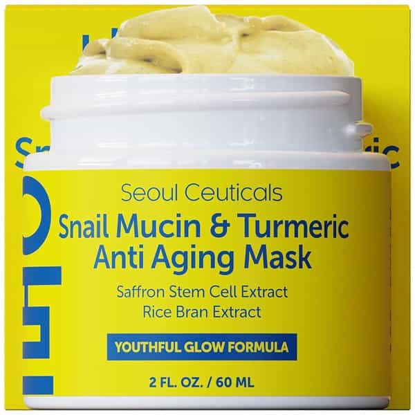 Seoul Ceuticals Snail Mucin & Turmeric Mask 60 Ml