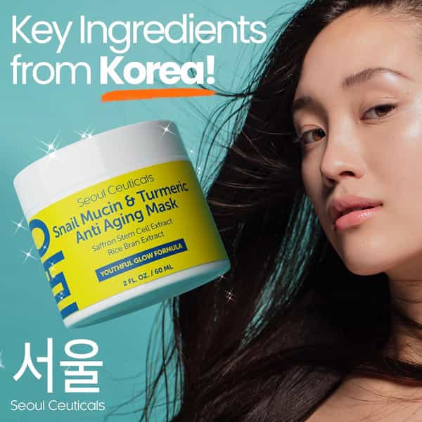 Seoul Ceuticals Snail Mucin & Turmeric Mask 60 Ml