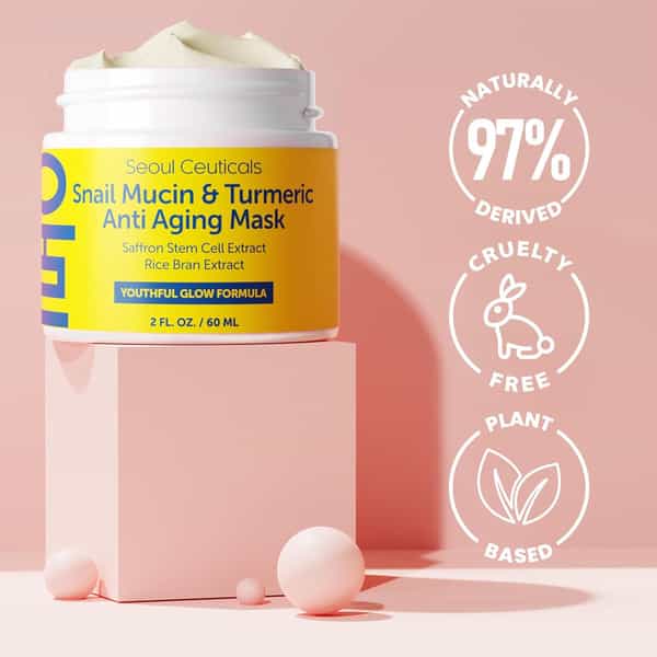 Seoul Ceuticals Snail Mucin & Turmeric Mask 60 Ml