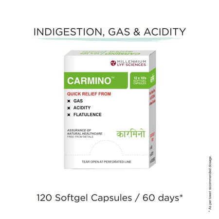 Carmino Strip Of 10 Capsules