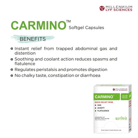 Carmino Strip Of 10 Capsules