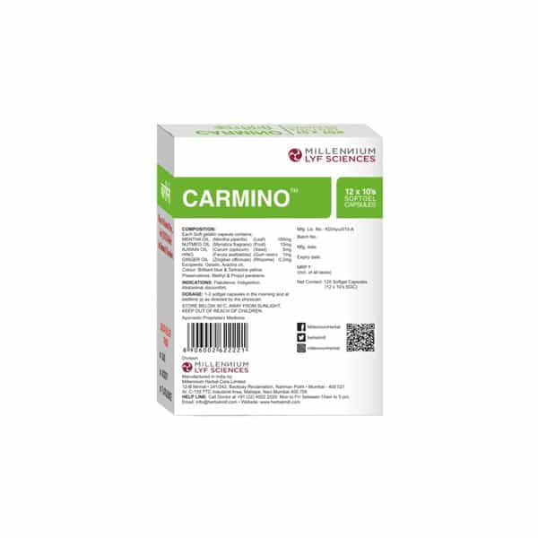 Carmino Strip Of 10 Capsules