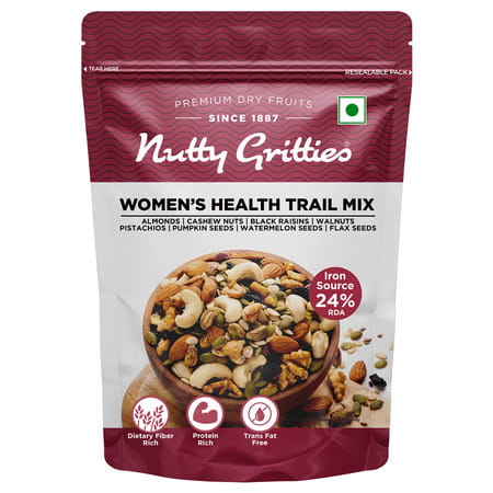Nutty Gritties Women'S Health Trail Mix - 200g