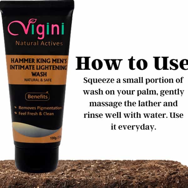 Vigini Vaginal V Feminine Hygiene Intimate Private Part Lightening Whitening Gel Wash Men + Women