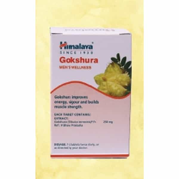 Himalaya Pure Herbs Gokshura Tablet 60 No's (Pack Of 2)