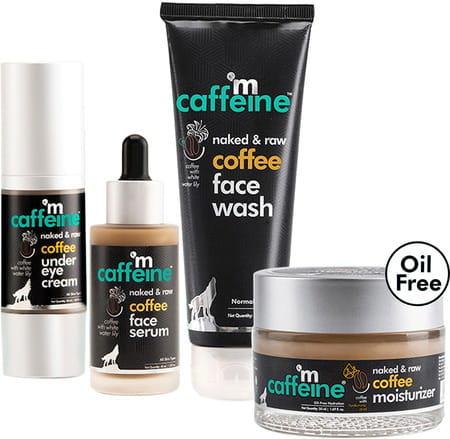 Mcaffeine Pro Skin Care Coffee Routine - Cleanse Hydrate & Reduce Dark Circles