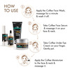 Mcaffeine Pro Skin Care Coffee Routine - Cleanse Hydrate & Reduce Dark Circles