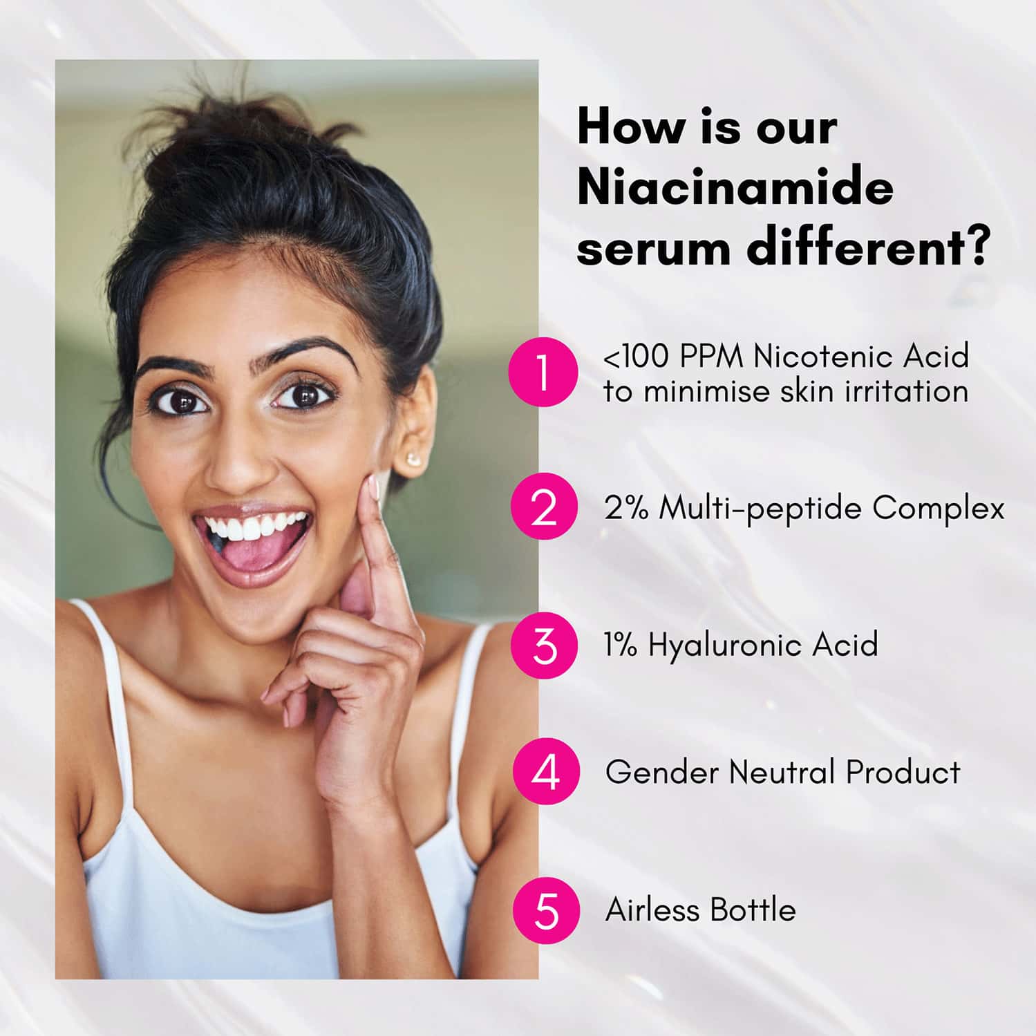 Buy COSIQ NIACINAMIDE VITAMIN B35 FACE SERUM FOR SENSITIVE SKIN 30ML