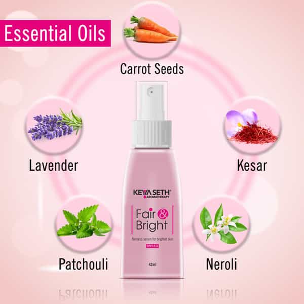 Keya Seth Aromatherapy Fair & Bright Fairness Serum For Brighter Skin Spf 15+42Ml