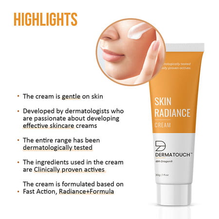 Dermatouch Skin Radiance & Pigmentation Cream Combo || Suitable For All Skin Types - (Pack Of 2)